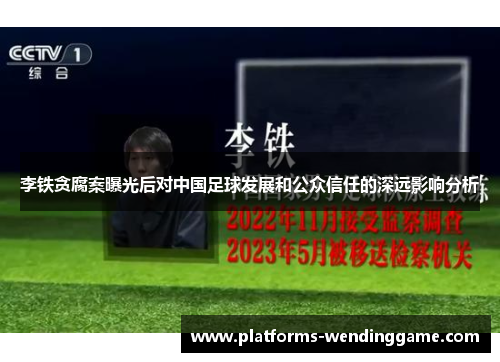 李铁贪腐案曝光后对中国足球发展和公众信任的深远影响分析
