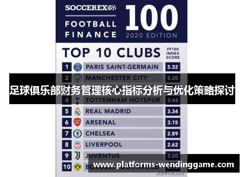 足球俱乐部财务管理核心指标分析与优化策略探讨 足球俱乐部财务管理核心指标分析与优化策略探讨