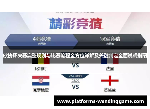 欧协杯决赛完整规则与比赛流程全方位详解及关键判定全面说明指南 欧协杯决赛完整规则与比赛流程全方位详解及关键判定全面说明指南